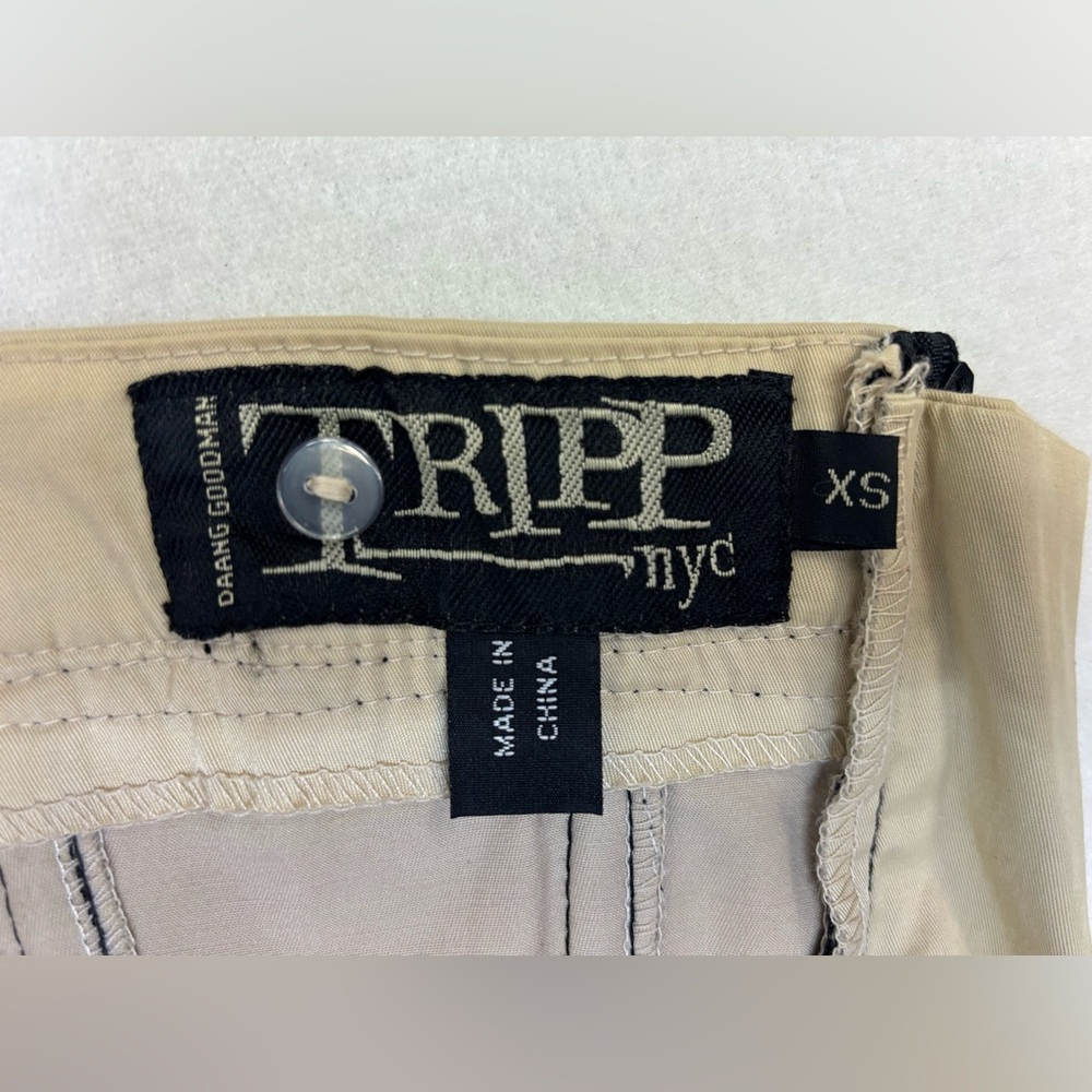 TRIPP NYC Black‎ Lace Corset Top Boustier Tank Sleeveless Sexy Vintage Y2K XS - Picture 2 of 16